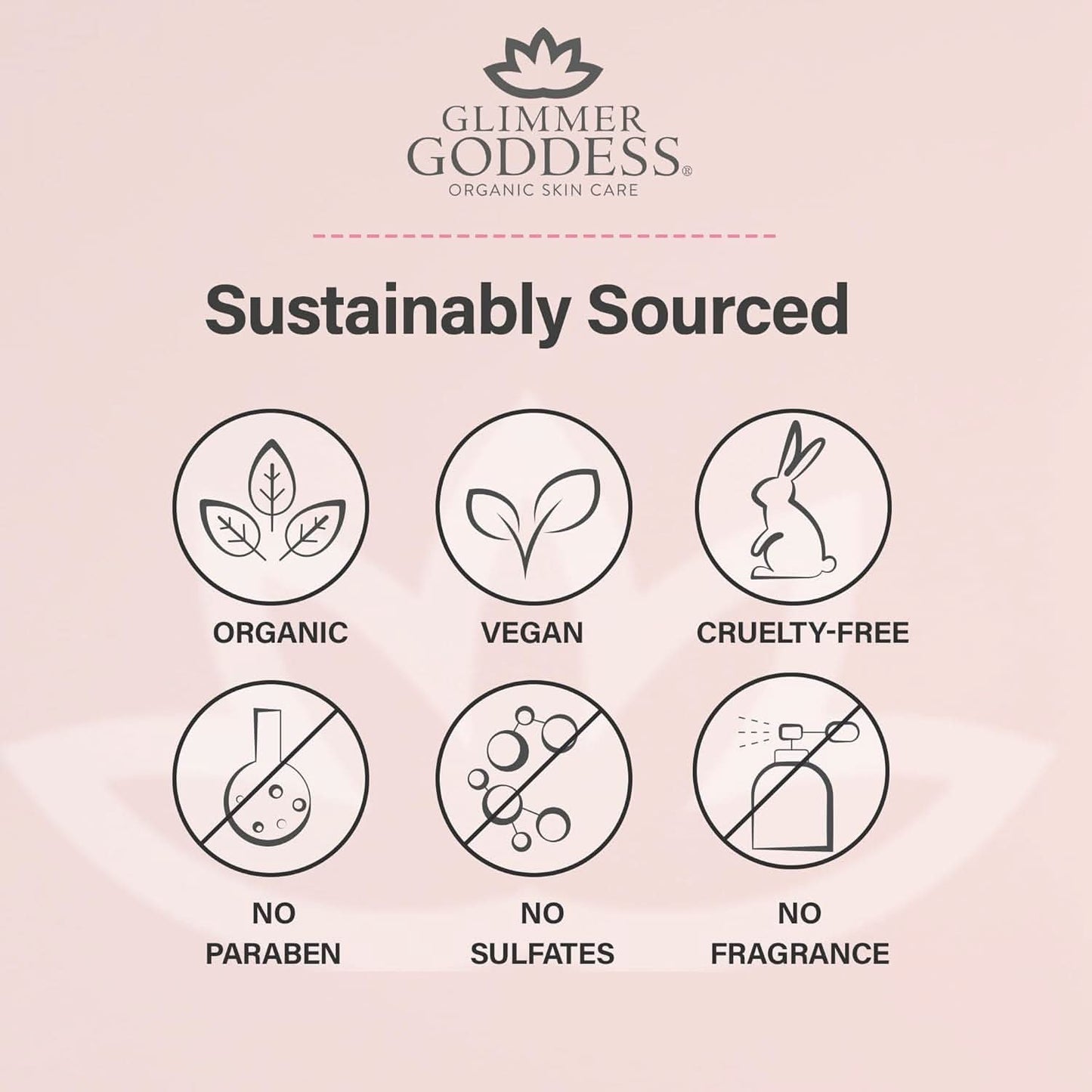 Glimmer Goddess Organic Whipped Body Butter - Evening Snow