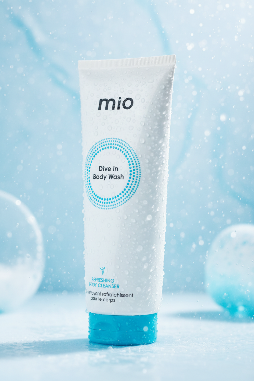 mio Dive In Body Wash Side View
