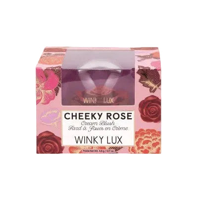 Winky Lux Cheeky Rose Blush - Crown - 0.17oz: Cream Formula, Radiant Finish