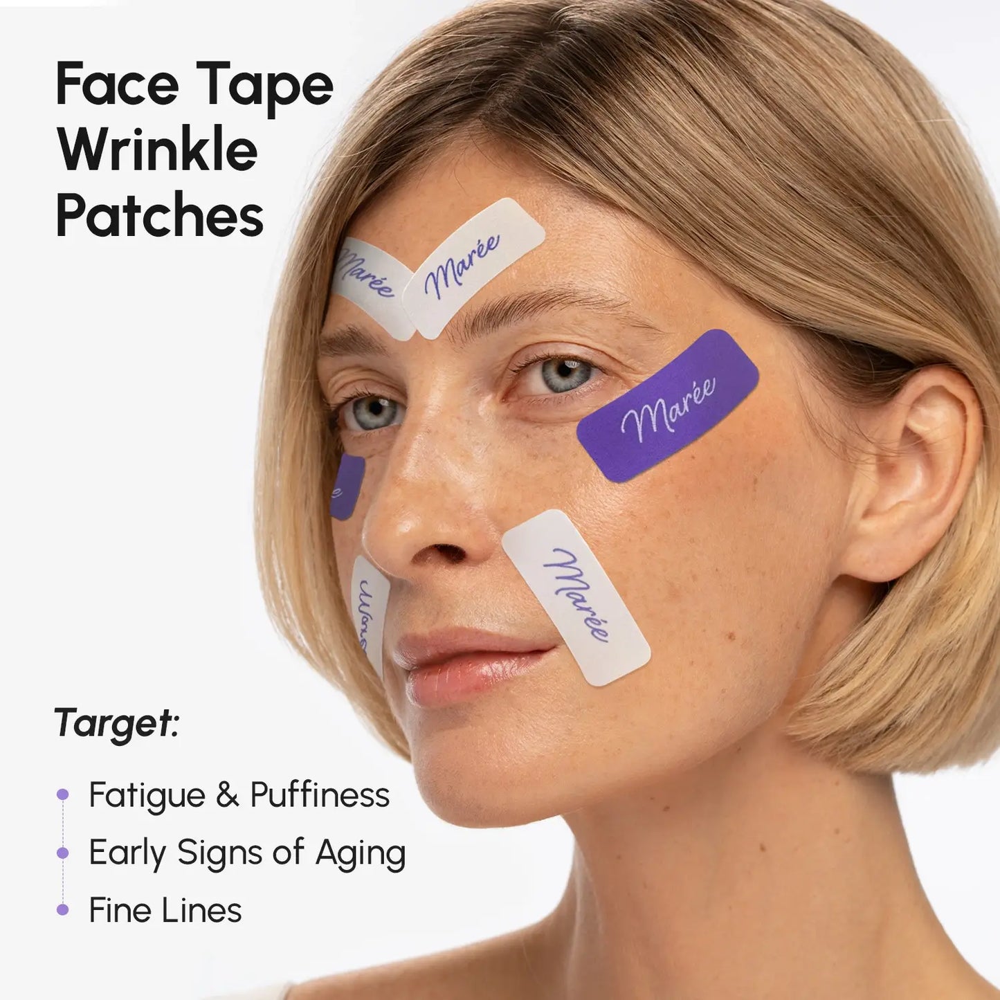 Anti-wrinkle Tape Patches on