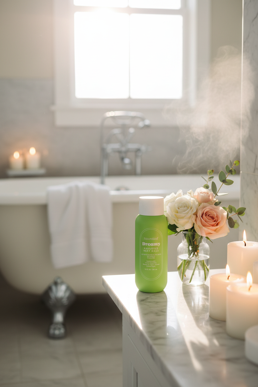 NatureWell Dreamy Body Wash Lifestyle